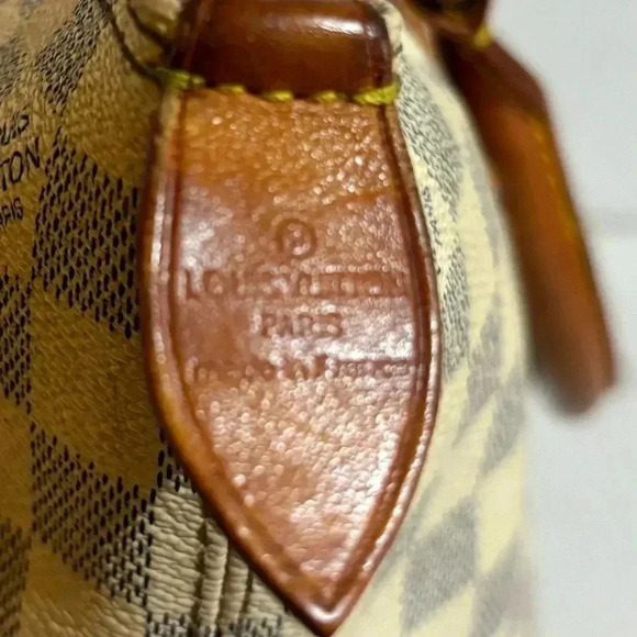 Louis Vuitton damier azur saleya pm coated canvas  satchel handbag - Picture 5 of 10